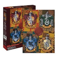 Harry Potter - Puzzle Stemmi Casate Hogwarts - Ufficiale Warner Bros